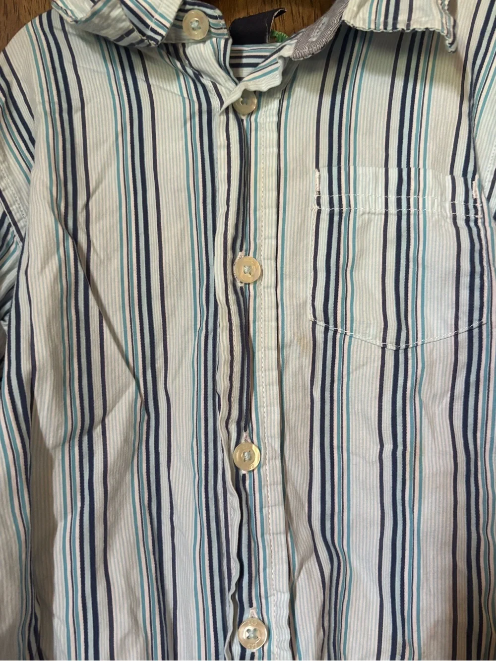 Baby Gap Striped Button-Up Shirt | Toddler Boys 2T